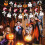 Σετ σημαιάκια για το Halloween, εσωτερικούς και εξωτερικούς χώρους, 24 τεμάχια με 3 1