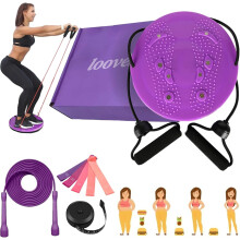 Waist Sculptor Twist, Waist Sculptor 3 Gifts, Waist Sculptor with Arm Bands, Waist Sculptor Twister for Exercise, Legs, Buttocks, Hip Exercise