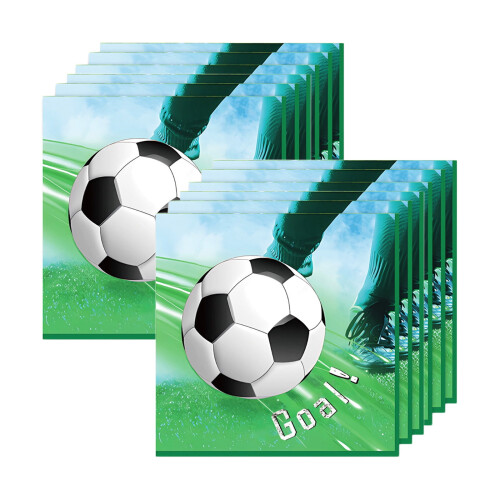 Football Paper Napkins 20 Pack 1