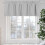 Grey Valance 60x18in Rod Pocket – Light Filtering 5