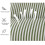 Μαξιλαροθήκη Washed, Ζεύγος Μαξιλαροθηκών Easy Single Color, 29,13x18,89 ίντσες, Χακί Πράσινο 5