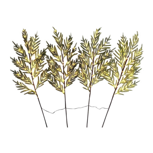 9-Piece Pre-Lit Norfolk Branches, 35.4" Spring Decor 1
