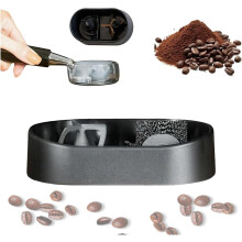 Koffieportafilterreinigingsset met borstel en houder (3