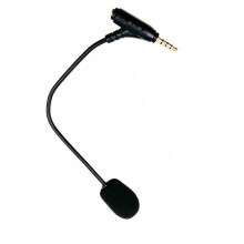 3.5mm Microphone Mic for Headphones, DetachablePlug Microfono for Laptops PC Phone Conference