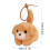 Plush Pull-String Toy with Wagging Tail & Barking Sound, Backpack Clip, Compatible with 3-5 Year Olds 3