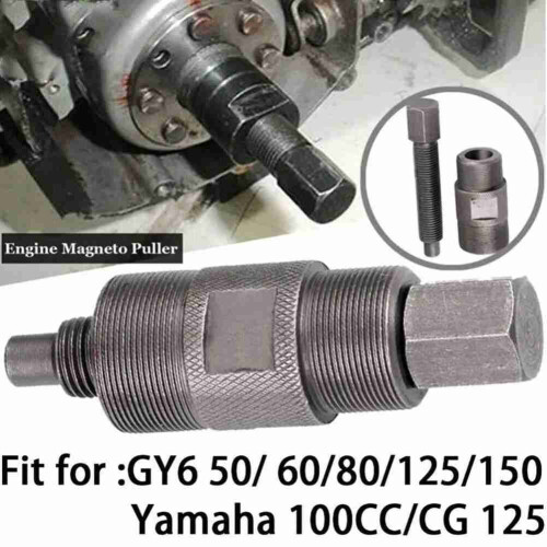 Engine Magneto Flywheel Puller Tool for Motorcycle, 24mm 27mm Screw for GY6 50cc-250cc 1