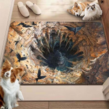 3D Optical Illusion Rug Non-Slip 2435.5 in