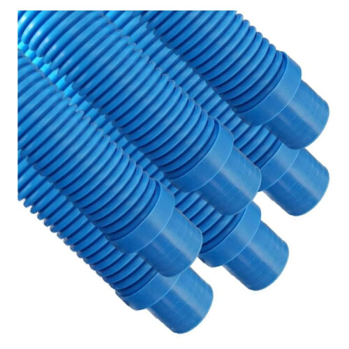 Mangueira para Limpeza de Piscina, Pacote com 6, 1,5 polegadas de diâmetro, Encaixe Universal