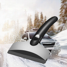 AuroraX Portable Snow Shovel Stainless Steel Small Snow Removal Tool,Car Cleaning Supplies Automotive Tools