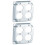 Elboxskydd 4x4 tum 2-pack zinklegering barnsäker 1