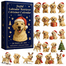 Calendrier de l'Avent Corgi 2025 – 24 figurines en acrylique