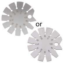 Stainless Steel Bevel Gauge Protractor 15-120 Gage Tools 15/17.5/20/ 22.5/25/27.5/30/45/60/120