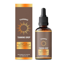 Gocce autoabbronzanti al profumo di anguria (60 ml), gocce rinfrescanti per un'abbronzatura personalizzata e per idratare la pelle.