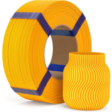 PLA Basic -täyttöfilamentti, 1,75 mm, auringonkukankeltainen, 1 kg, tulostusfilamentti, ei kelaa, mittatarkkuus +/- 0,02 mm, tulostus-PLA kelan
