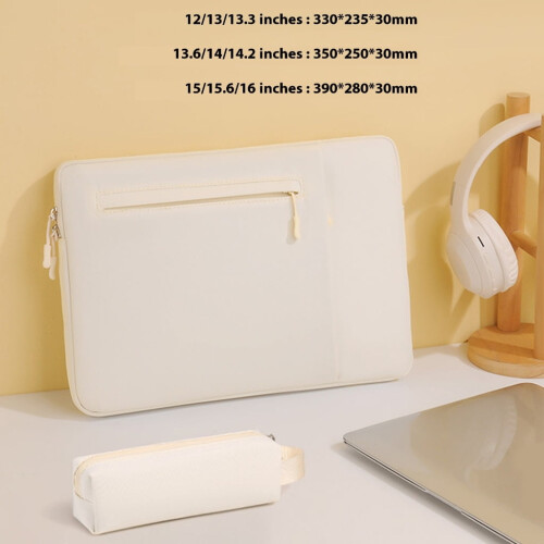 Notebook Bag Multiple Compartment Comprehensive Cushion Layer Smooth Fastening System Laptop Storage Sleeve 2