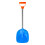 Stainless Steel Snow Shovel D-Grip Handle 1 5