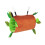 Hamster hammock toy set plush leaf hanging 5 pcs 6