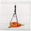 Hamster hammock toy set plush leaf hanging 5 pcs 7
