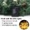 24-Zoll-Weihnachtskranz mit 50 LED-Lichtern 2