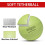 Φορητή μπάλα Tetherball-Glow in The Dark για αντικατάσταση με καραμπίνερ, αντλία μπάλας με 6