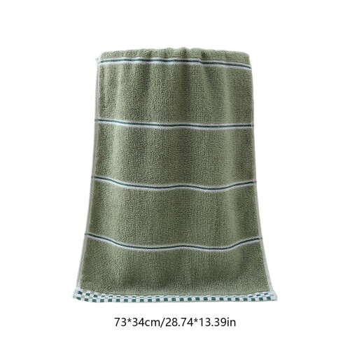 Serviette de bain en coton absorbante à séchage rapide 73 x 34 cm 2