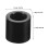 Essential Black Plastic Pool Cue Ferrules for Daily Use 8Pcs 2