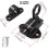 2 Pcs Self Closing Gate Latch Spring Loaded Latch Lock, Black Automatic Gate Latch Small Window Latch, Heavy Duty Spring Latch Security Door Latch 2