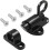 2 Pcs Self Closing Gate Latch Spring Loaded Latch Lock, Black Automatic Gate Latch Small Window Latch, Heavy Duty Spring Latch Security Door Latch 5