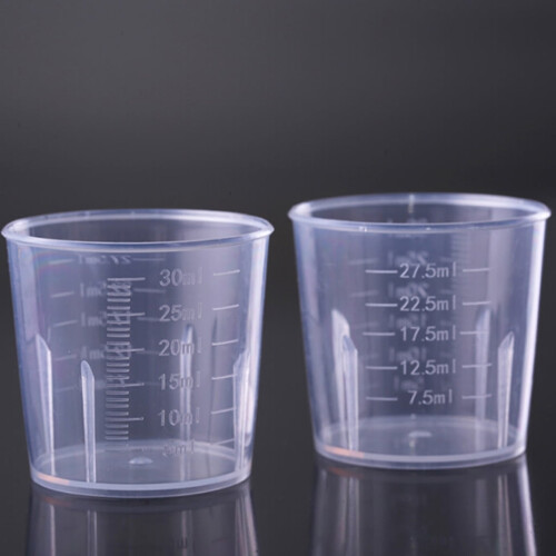 Tacar Cupáin Tomhais Roisín Silicone 6 phíosa 2