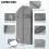 Jakkesætspose Non-Woven PVC Lysegrå 2 stk. 6