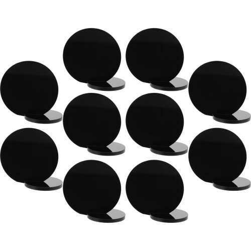 Numéros de table ronds en acrylique – Lot de 10 2