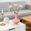 Macaron Ceramic Vase – Slender Neck, Pink, 1 pc 4