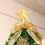 Gold Christmas Tree Star Topper Pentagram 1pc 2