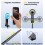Selfie stick magnetico 4 in 1 con rotazione a 360 e telecomando wireless, compatibile con iPhone e Android. 3