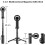 Selfie stick magnetico 4 in 1 con rotazione a 360 e telecomando wireless, compatibile con iPhone e Android. 7