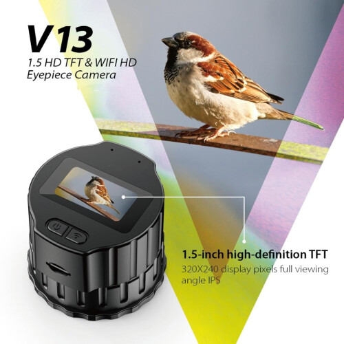 High Resolutions Eyepiece Camera Portables Rechargeable Spotting Scope Camera 1