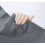 Drap plat gris en microfibre brossée, taille Twin XL, lot de 1 4