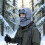 Χειμερινή θερμική μάσκα προσώπου ποδηλασίας με παράθυρο γυαλιών, αντιανεμική 3