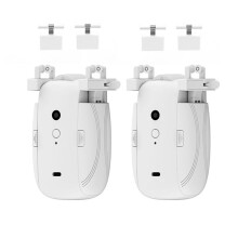 Dual TUYA ZigBee Curtains Robot T/U-Rail Tracks Automatic Curtain Opener Remote Control Curtain Motor Life