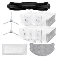 Hepa Filter Side Brushes Mop Cloth Dust Bags for Xclea H30 Robot Vacuum Cleaner Household Sweeper Cleaning