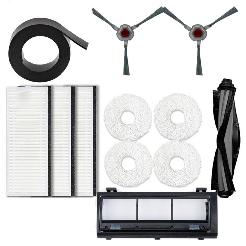 For  Mop Self-Cleaning Robot Replacement Side Brushes Main Brush Filter Dust Box Mop Cleaning Pad Accessories
