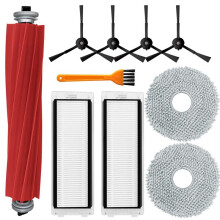 Accessories for Q Revo Robtic Vacuum Cleaner Replecement Parts,Black Side Brush
