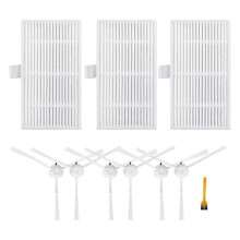 For Lydsto W2 Hepa Filter and Side Brush Robot Vacuums Spare Part Replacement