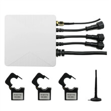 Tuya Life 3-Fase Wifi- KWH-Meter Stroomtang Stroomtransformator-App Monitor en Registreert Stroom (120A)