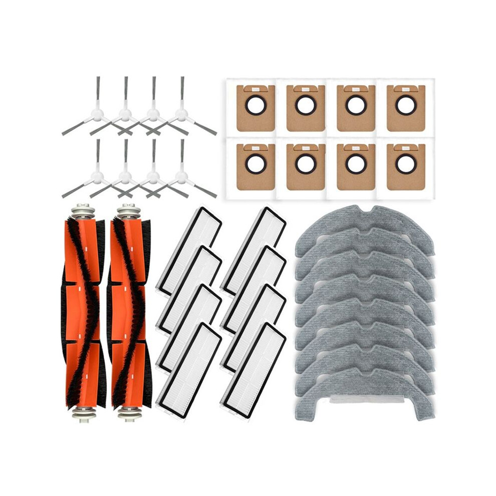 For Bot D9 Robot Replacement Spare Parts Vacuum Accessories Main Side Brush Hepa Filter Mop Cloth Dust Bag 6033231051750