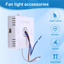 Slaapkamer Plafondventilator Licht Afstandsbediening 100W Ontvangstcontroller Driver Fan Lichtaccessoires 30-50W X 2