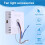 Bedroom Ceiling Fan Light Remote Control 100W Receive Controller Driver Fan Light Accessories 30-50W X 2 4
