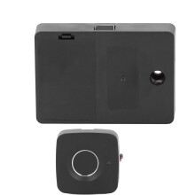 Fingerprint Drawer Lock - Fast 0.8s Unlock, 20 Fingerprints, Black