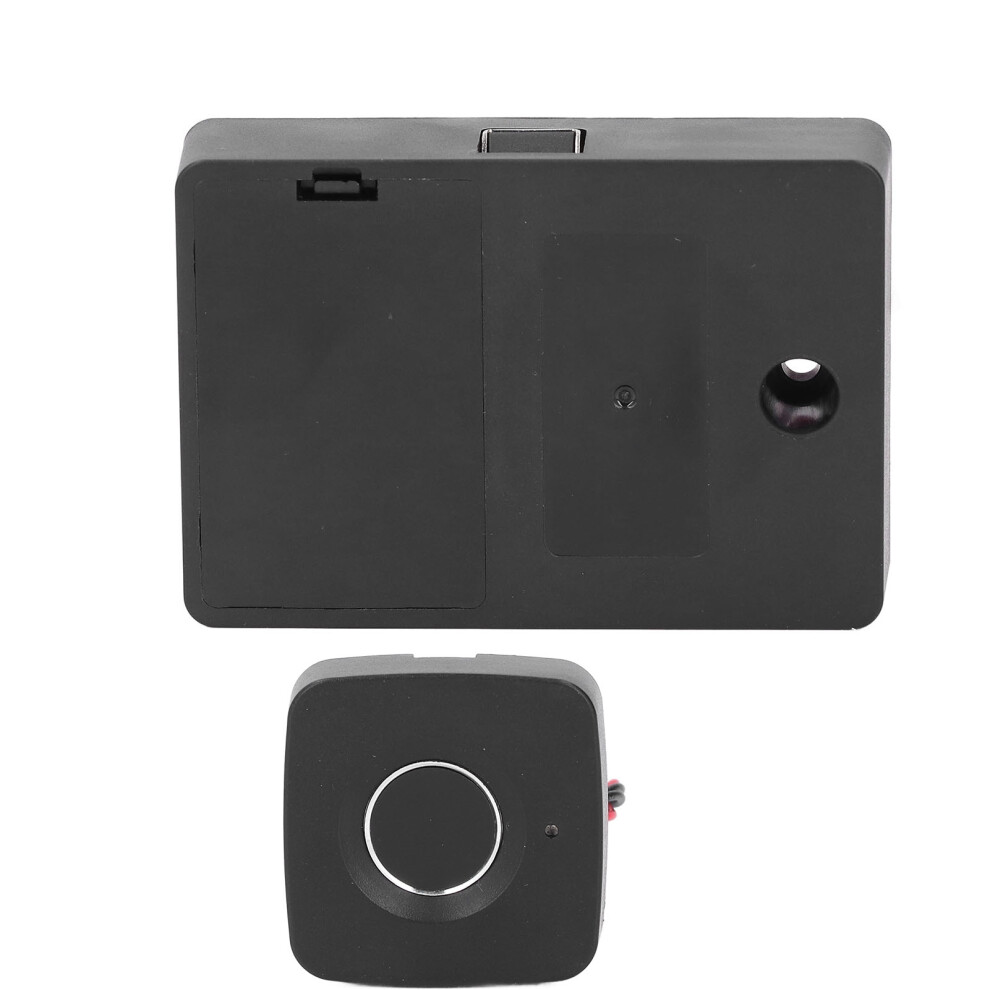 Fingerprint Drawer Lock - Fast 0.8S Unlock, 20 Fingerprints, Black 8441385615366