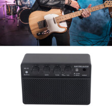 10W Portable Electric Guitar Amp Set Rechargeable Plastic Compact for Practice